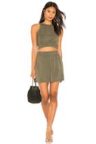 Double Elastic Slit Dress