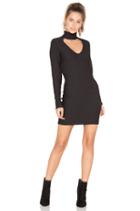 Cut Out Jacquard Dress
