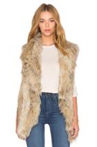 Knitted Coyote Fur Vest