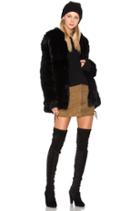Denver Rabbit Fur Jacket