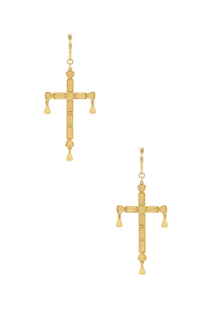 The Quartz Cross Statement Hoops