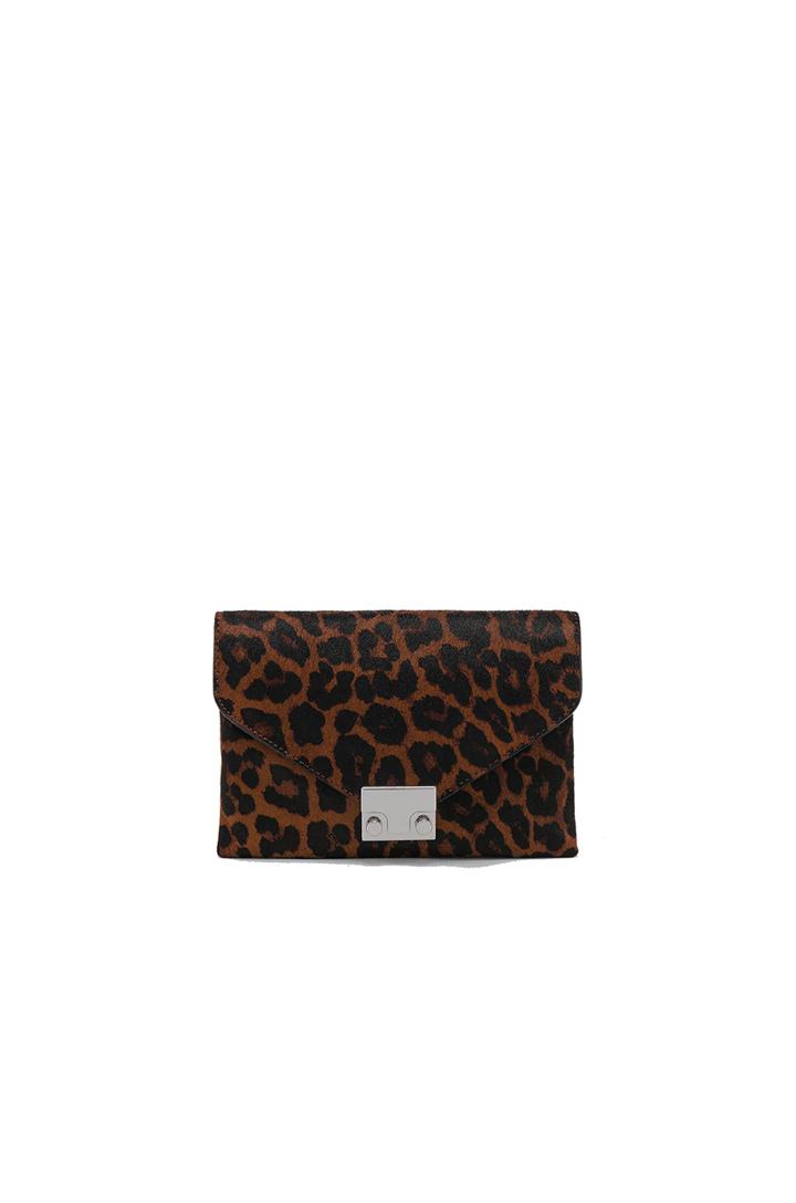 Jr Lock Calf Hair Clutch