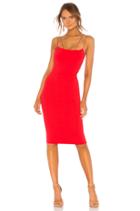 Asymmetrical Strap Midi Dress