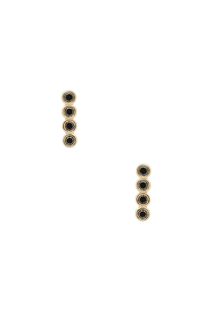 Mini Bezel Bar Studs