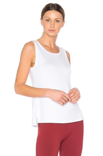 X Morgan Stewart Contrast Tank