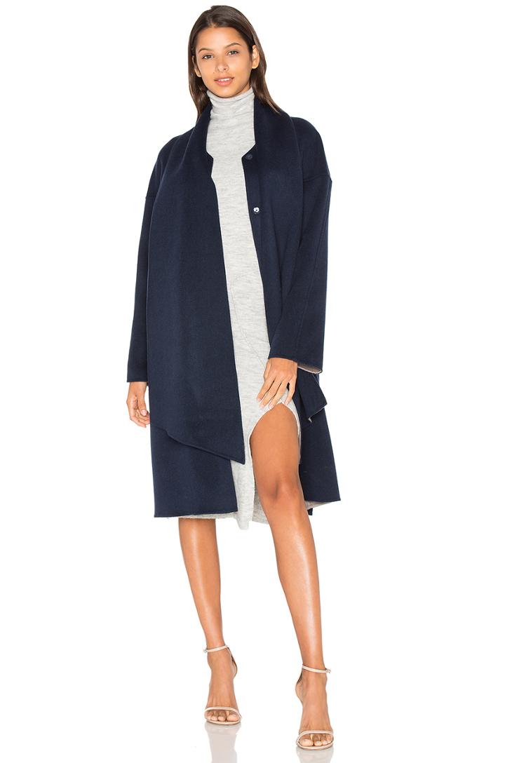 Merino Belted Coat