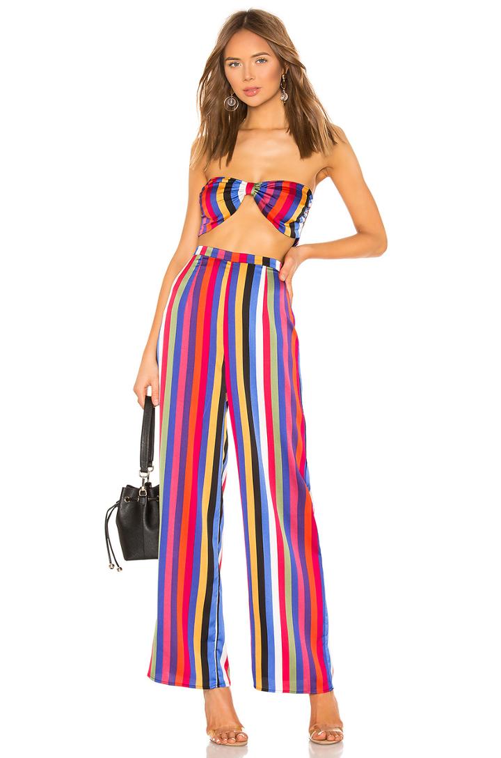 Monty Strapless Pant Set