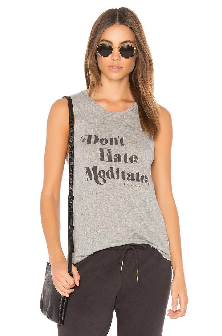 Meditate Muscle Tank