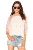 Colorblock Velour Sweatshirt