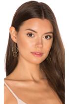 Double Drop Hoop Earrings