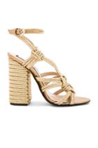 Woven Strappy Heel
