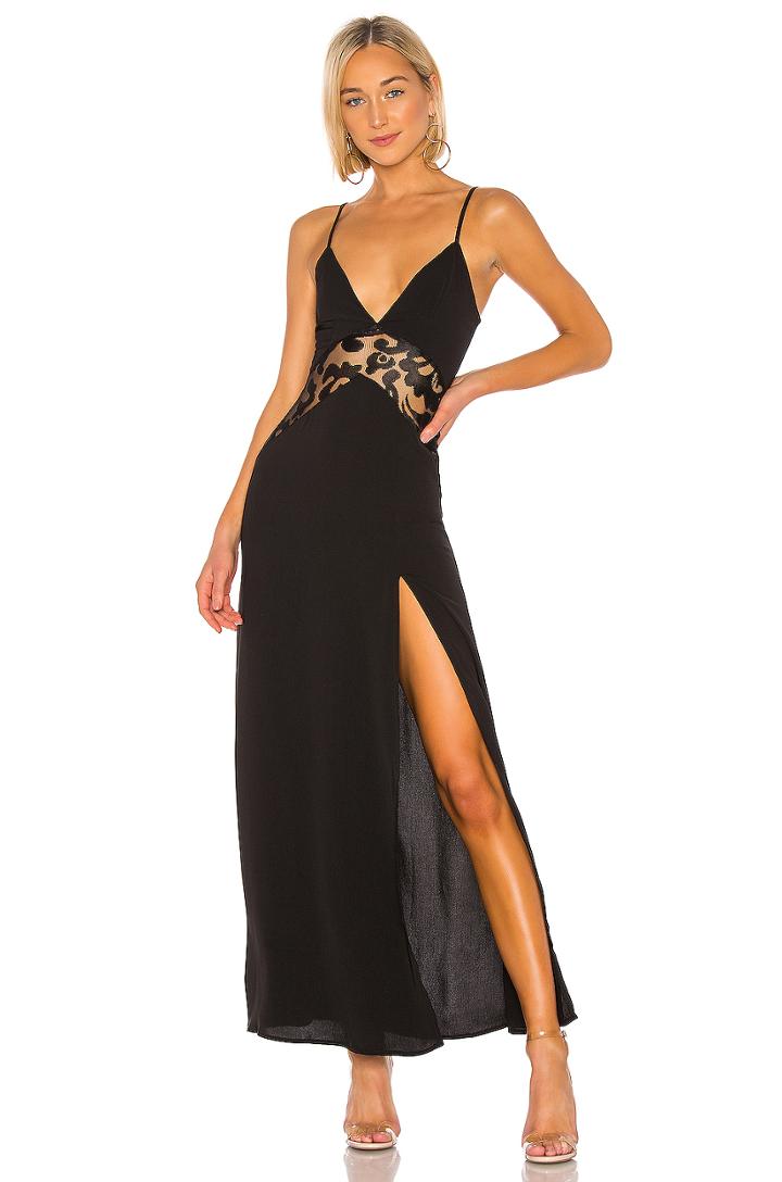 Crystal Lace Maxi Dress