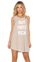 But First, Pizza Up Front Dress