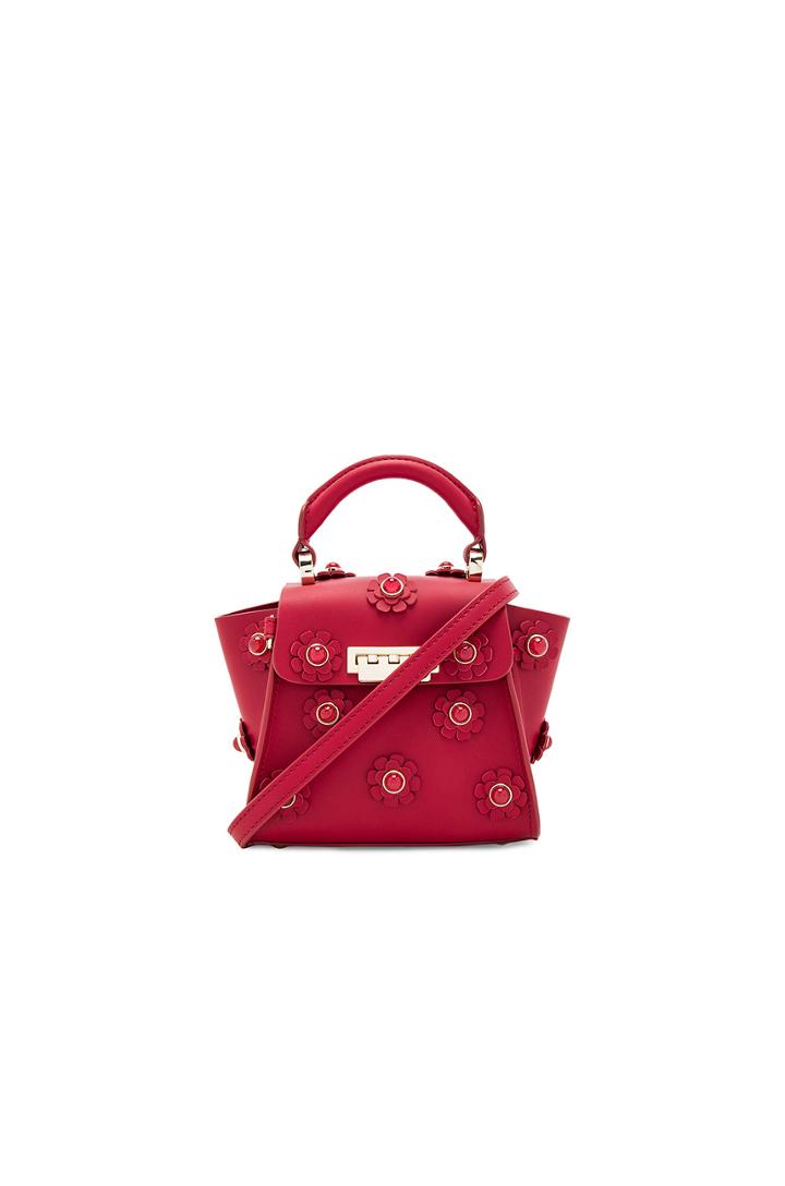 Eartha Iconic Floral Applique Mini Top Handle