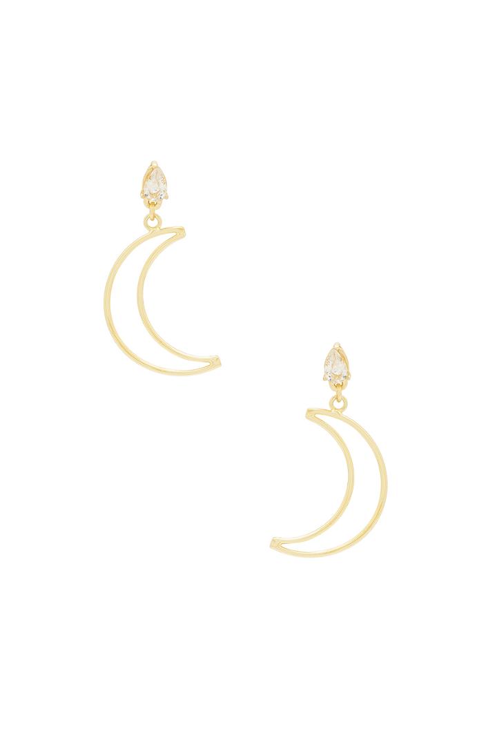 Crescent Drop Earrings
