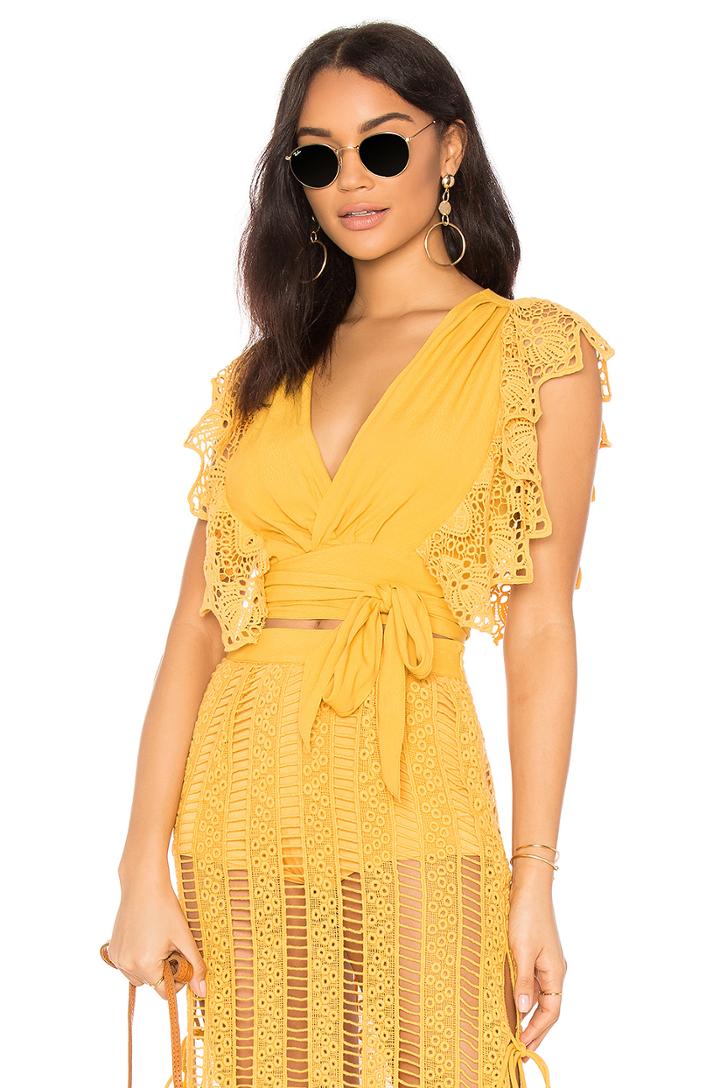 Coppa Wrap Top