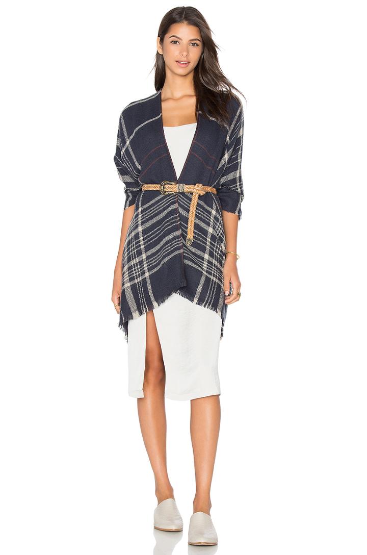 Plaid To See You Cape