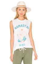 Namastay In Bed Muscle Tee