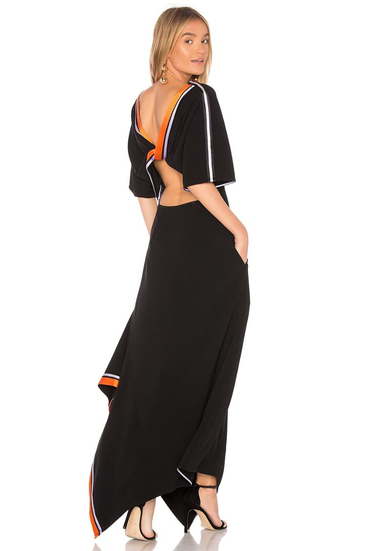 Open Backed Ribbon Dress