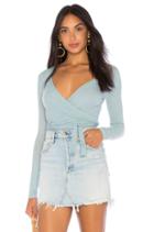 Long Sleeve Wrap Top
