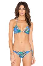 Tropical Palms String Bikini Top