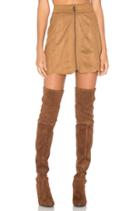 Warwick Zip Up Mini Skirt