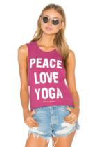 Peace Love & Yoga Tank