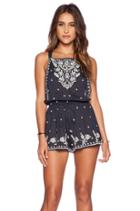 Avi Embroidered Playsuit