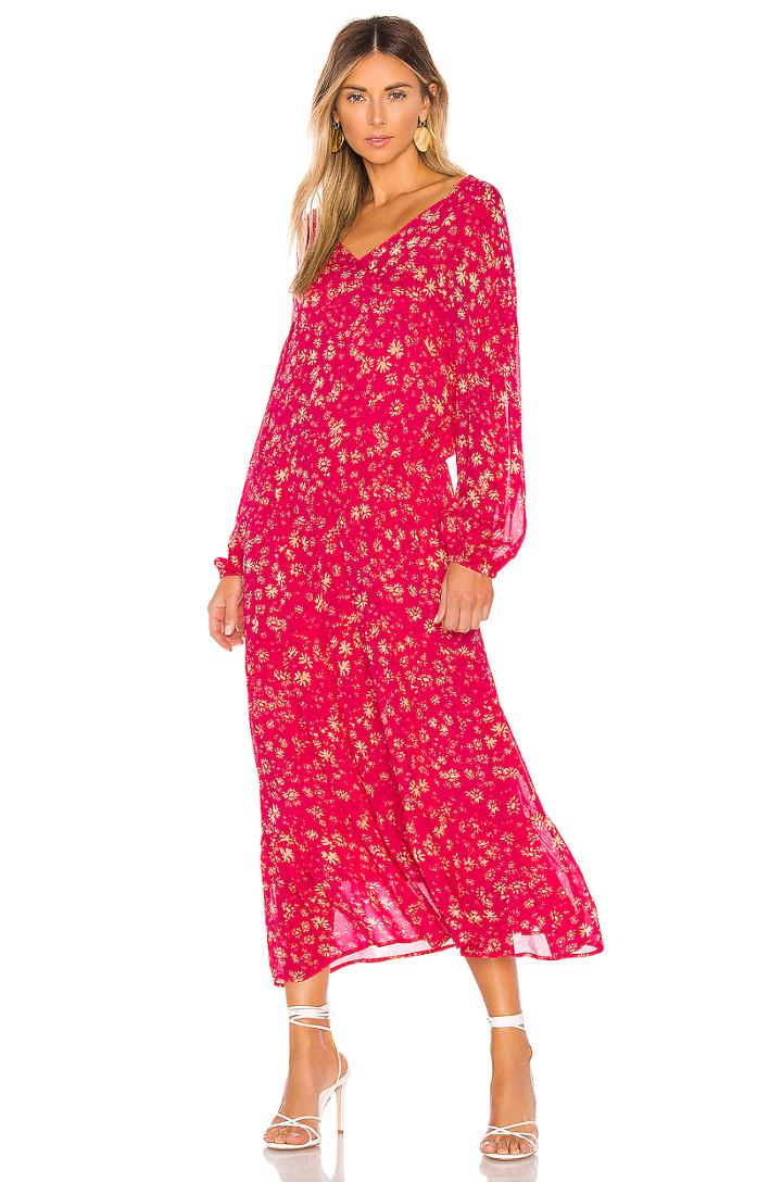 Wall Flower Midi Dress