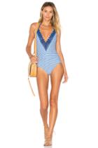 Riviera Striped One Piece Swimsuit