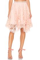 Squire Hem Lace Skirt