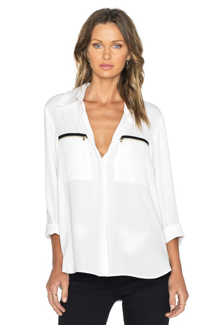 Anita Zip Pocket Blouse