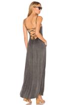 Criss Cross Tie Back Maxi Dress