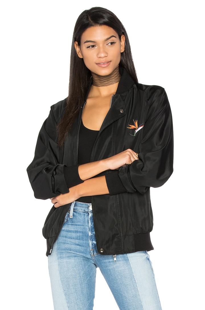 Paradise Hotel Nylon Bomber