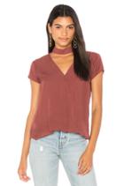 Choker Neck Wrap Top