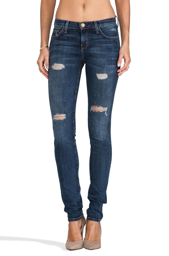 Current/elliott Skinny Jean In Loved Destroy
