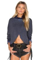 Black Valley Cross Front Sweater