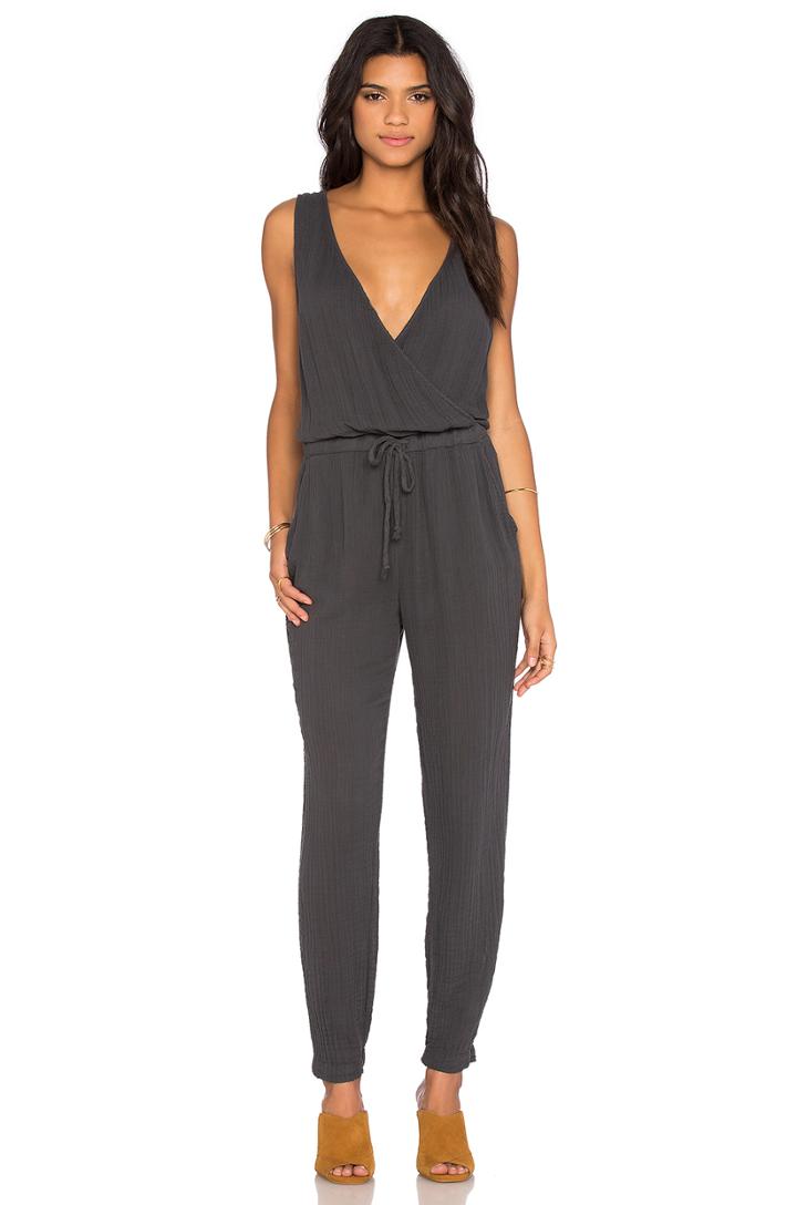 Surplice Tank Jumpsuit