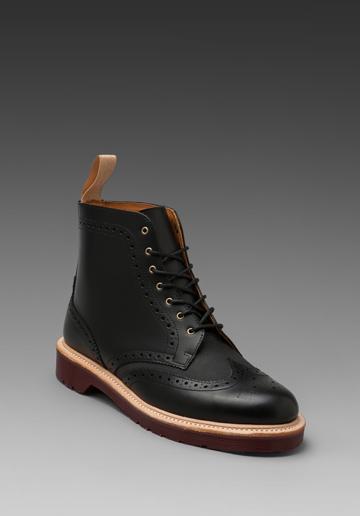 Dr. Martens Bentley Brogue Boot In Black