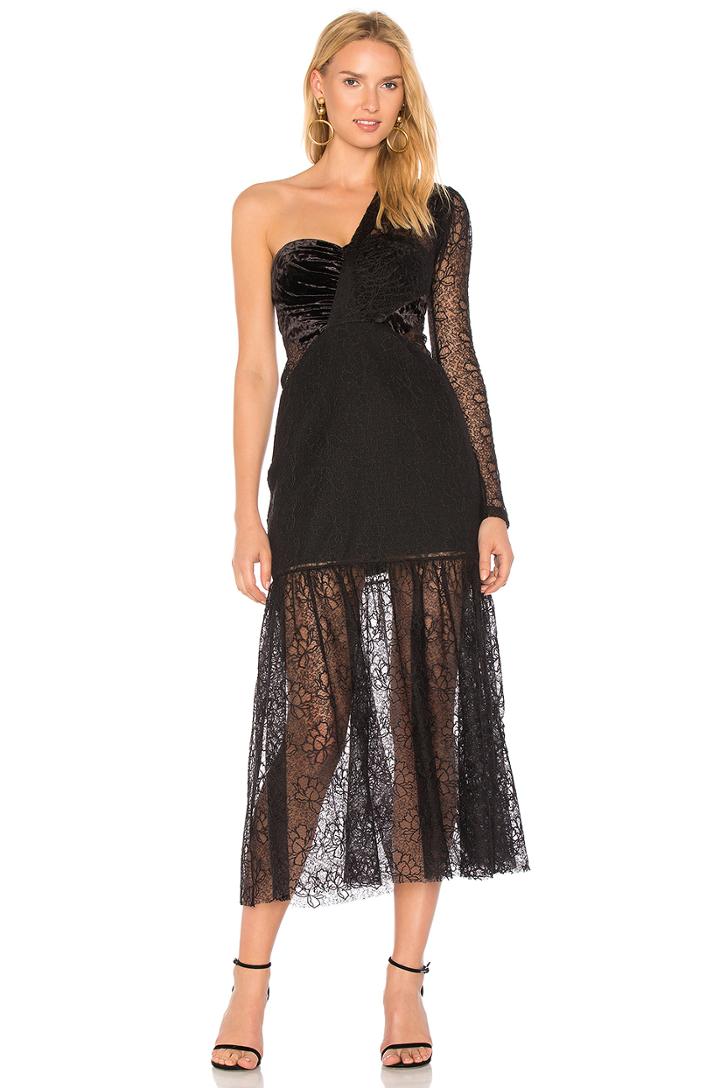 Bold Shoulder Dress