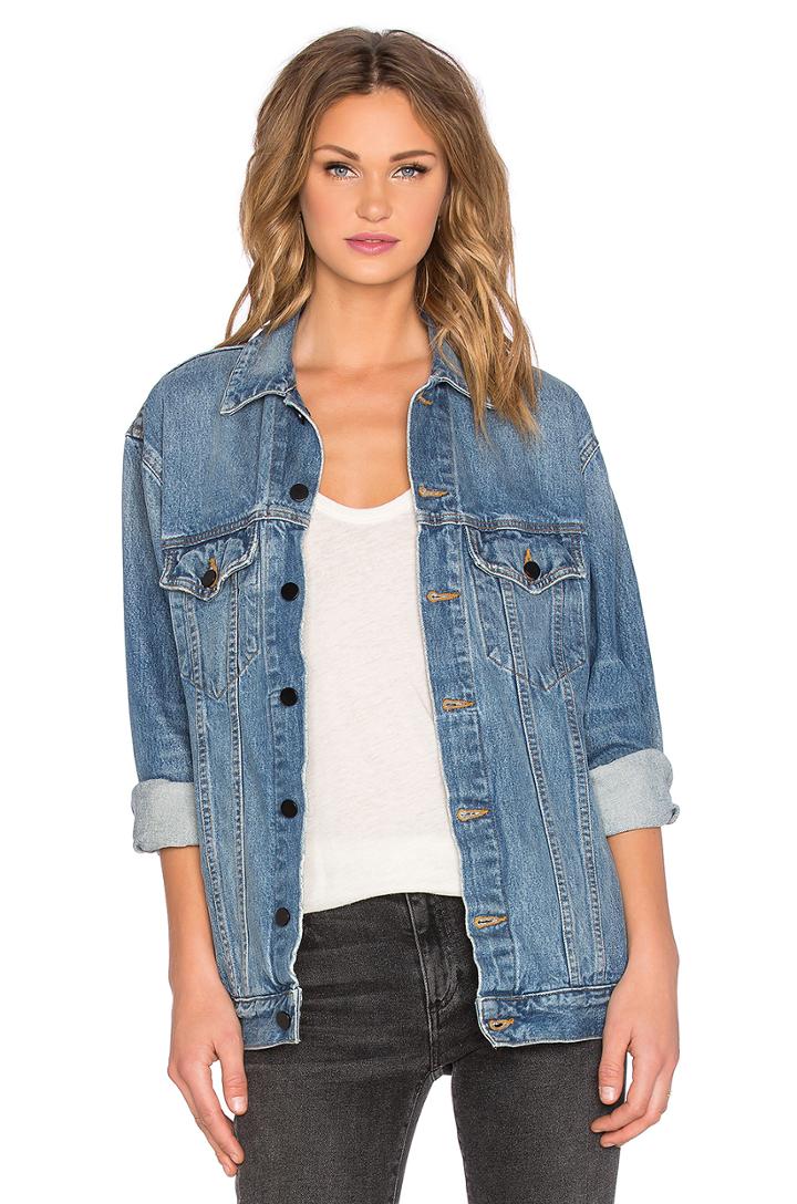 Alexander Wang Daze Oversized Jean Jacket