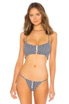 Zipped Up Bikini Top