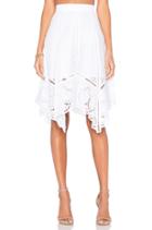 X Revolve Crochet Skirt
