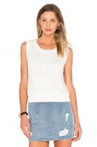 Open Stitch Sleeveless Sweater