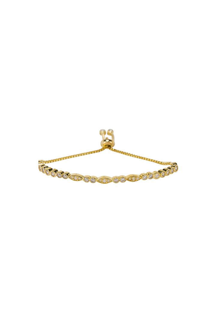 Nadia Tennis Slide Bracelet