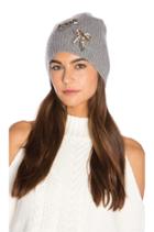 Embellished Cashmere Beanie