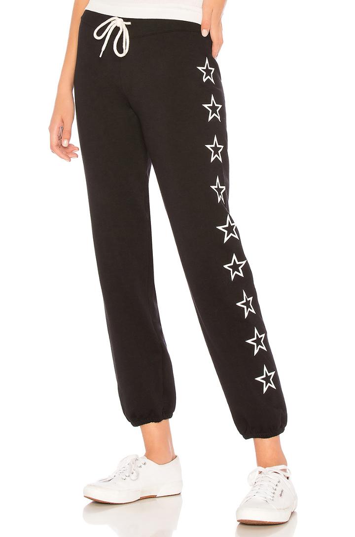 X Revolve Foil Stars Vintage Sweatpant