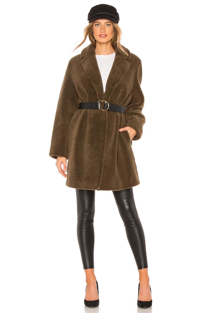 Trishelle Jacket With Faux Fur