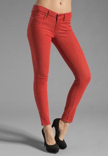 Paige Denim Verdugo In Vintage Red