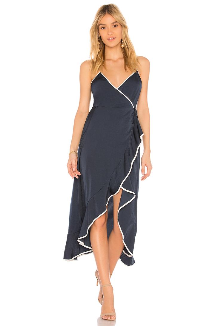 Juliette Wrap Hi Low Dress